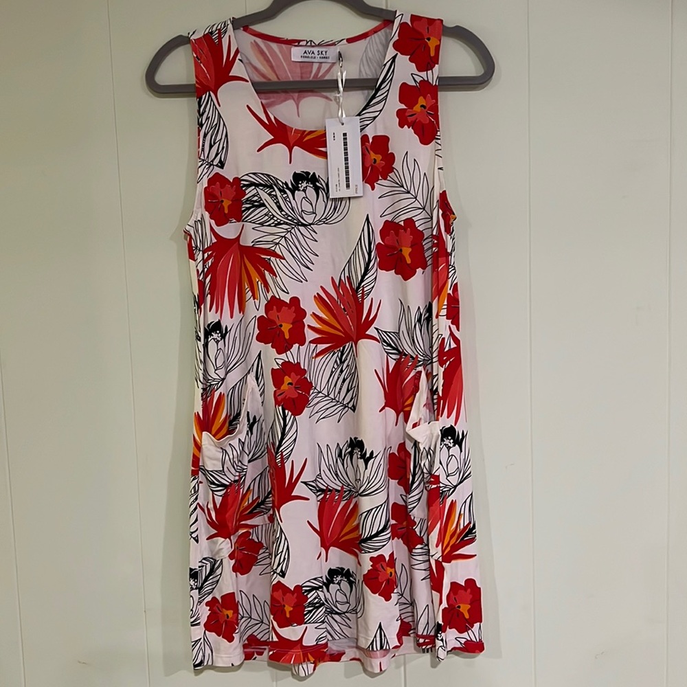 NWT Ava Sky Dress Wo